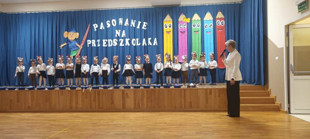 Pasowanie na Przedszkolaka grupa ''Misie''