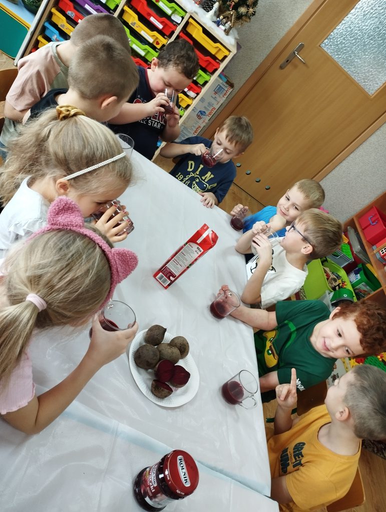 OGÓLNOPOLSKI PROJEKT EDUKACYJNY ,,SENSORYCZNY KOGEL-MOGEL"-,,DZIEŃ BURAKA"