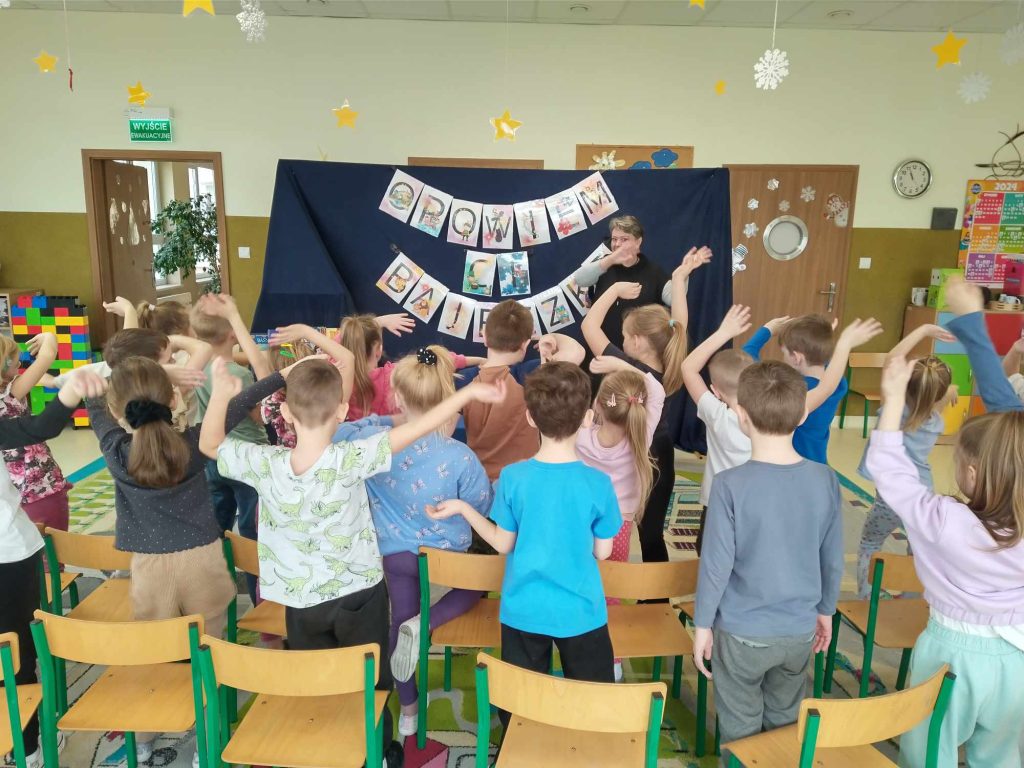 "Gość z biblioteki " grupa ''Tygryski''