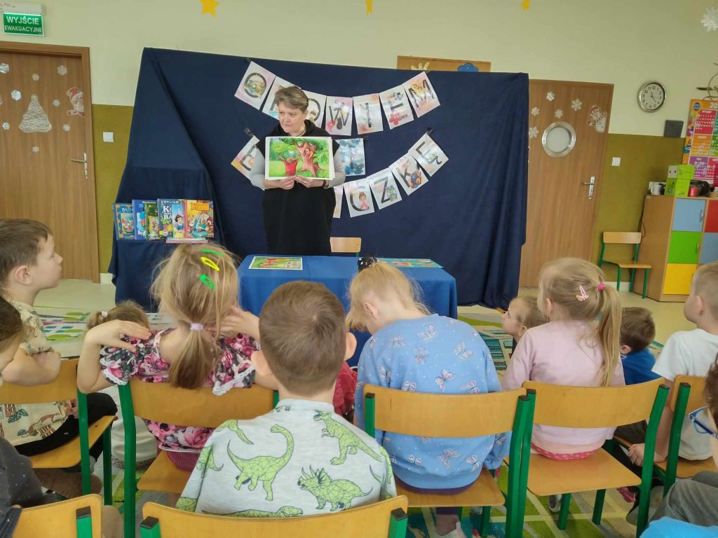 "Gość z biblioteki " grupa ''Tygryski''