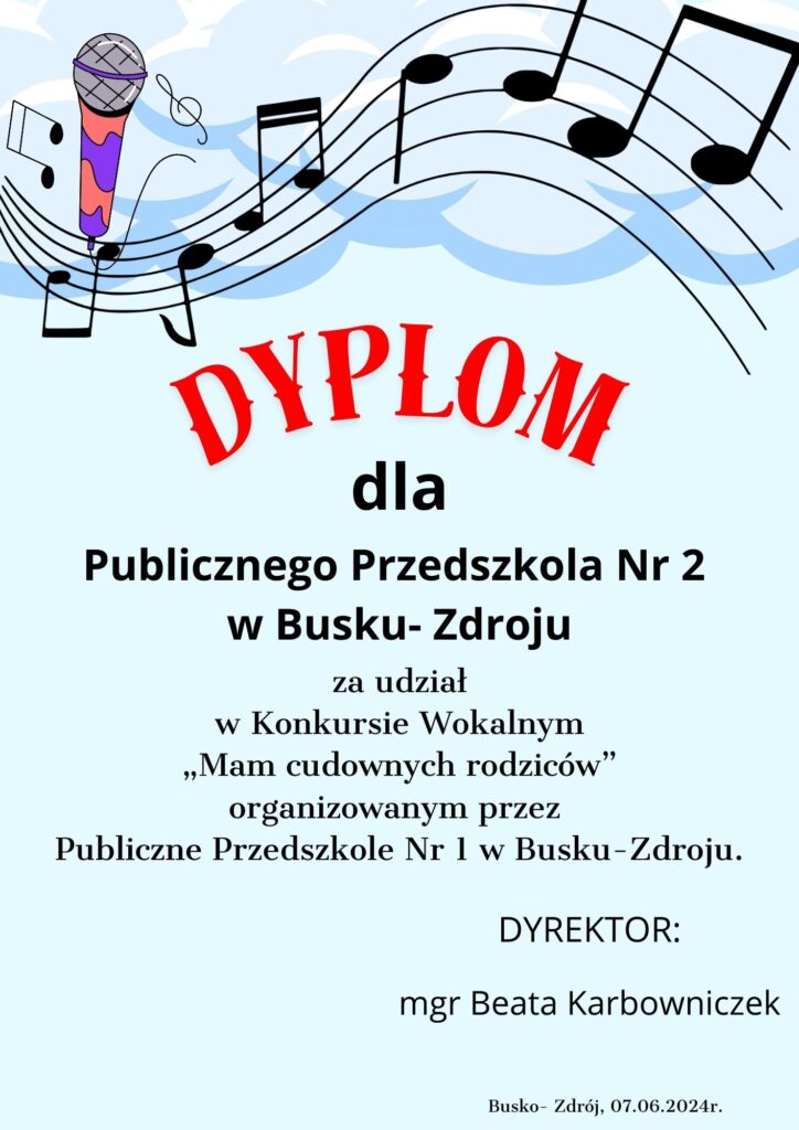 Konkurs wokalny
