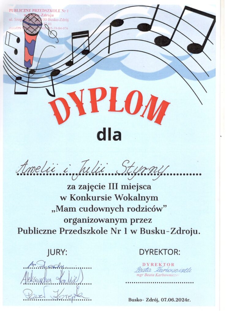 Konkurs wokalny