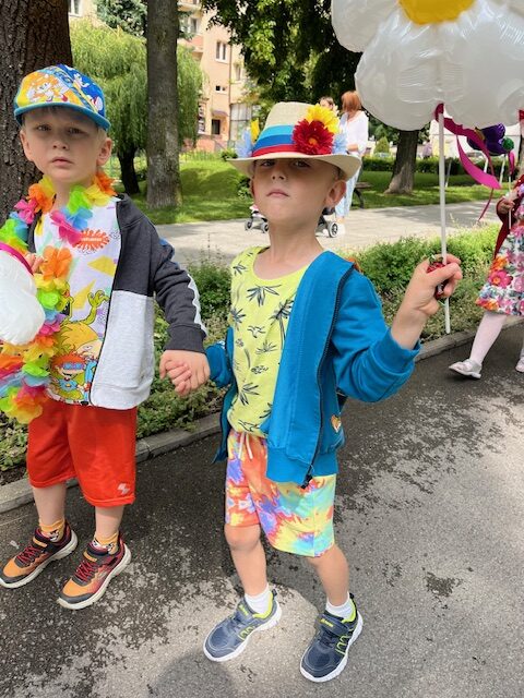 Festiwal Kwiatów grupa ''Wiewiórki''