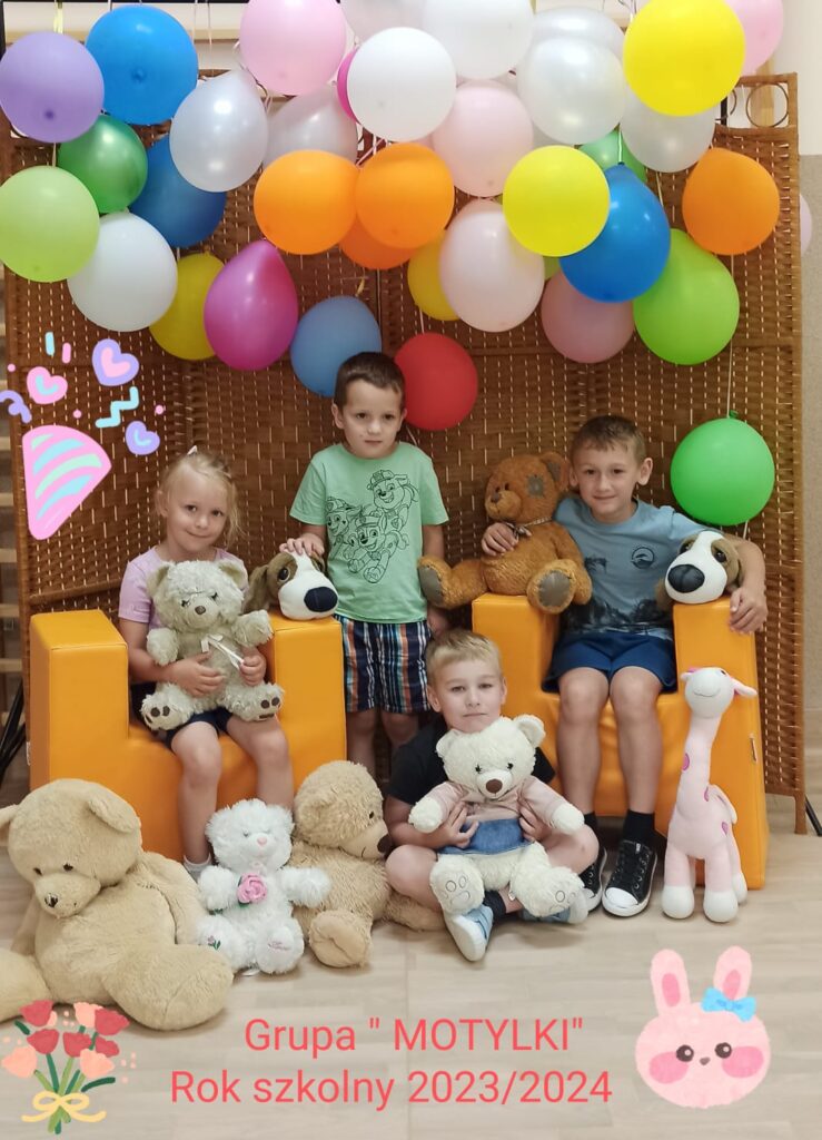 Wakacji nadszedł czas grupa ''Motylki''