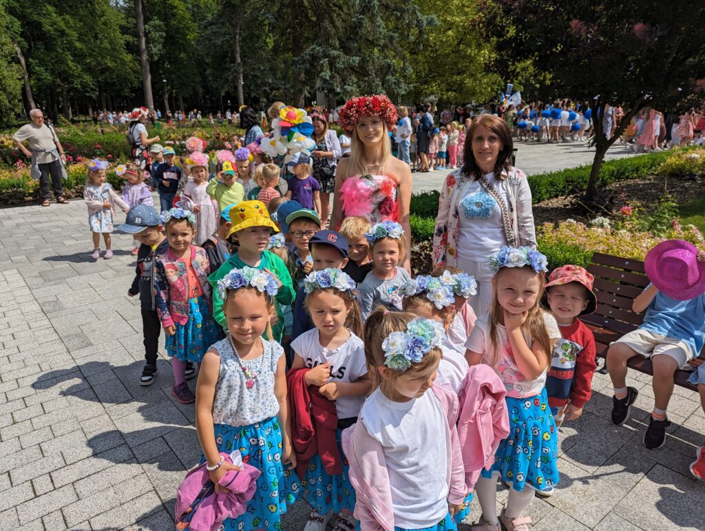 Barwna parada kwiatów