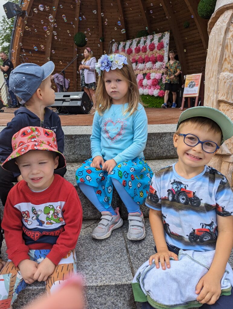 Barwna parada kwiatów