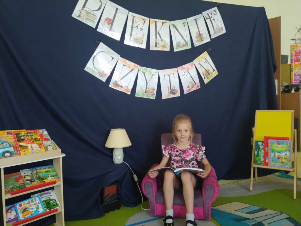 Konkurs czytania pt. "Pięknie czytam" grupa ''Tygryski''