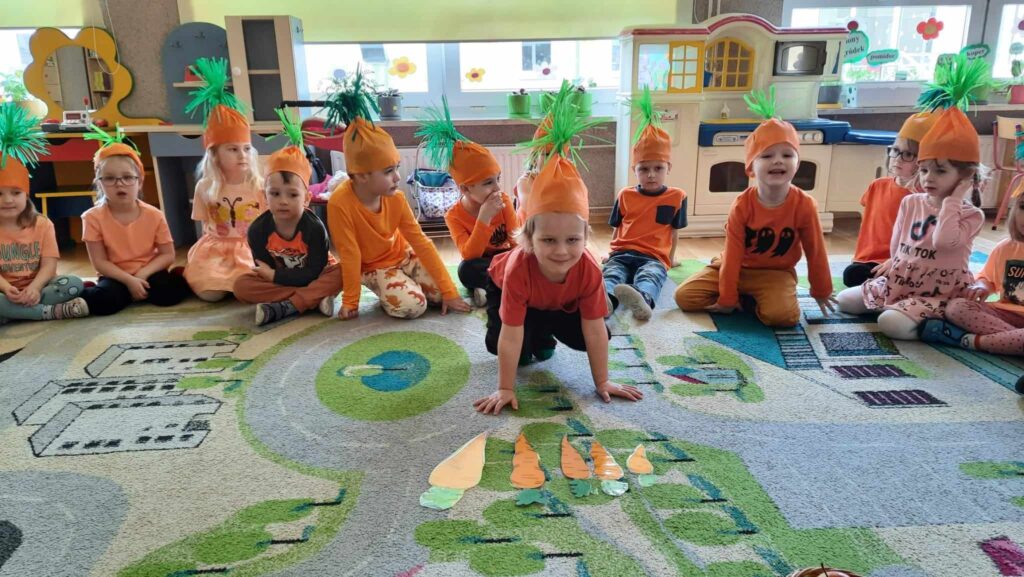 Dzień marchewki grupa ''Biedronki''