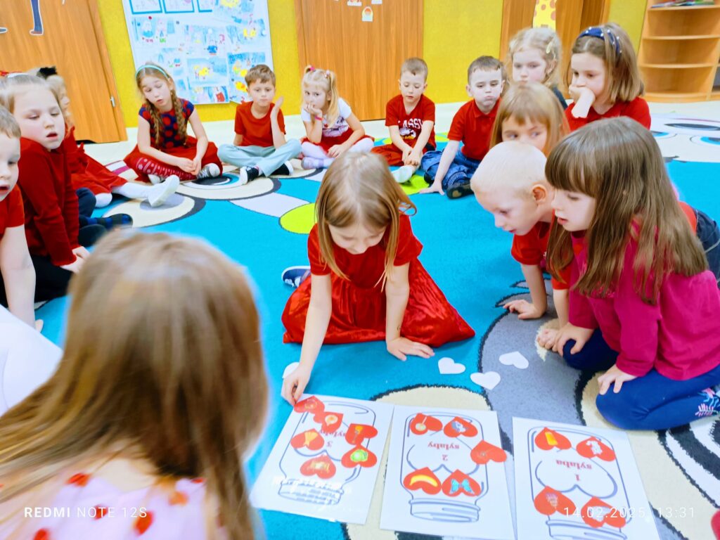 Walentynki w grupie ''Żyrafki''