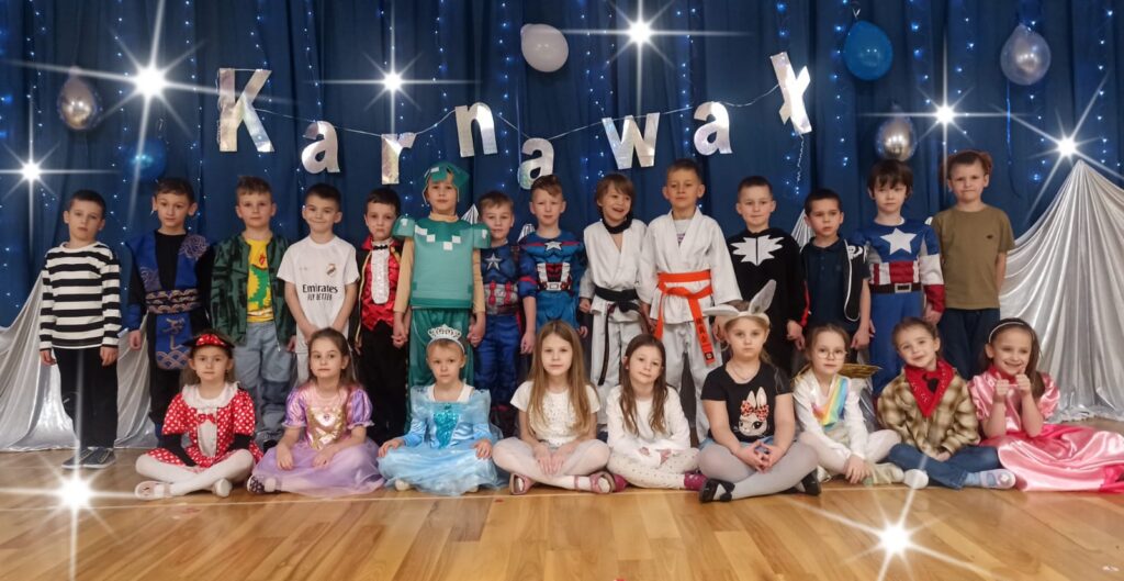 Bal Karnawałowy grupa ''Tygryski''