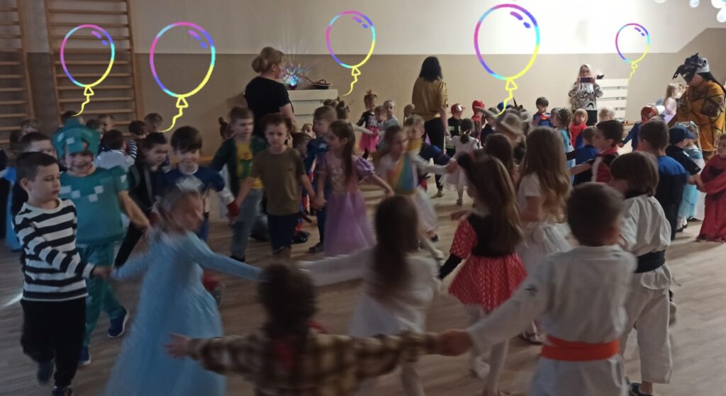 Bal Karnawałowy grupa ''Tygryski''