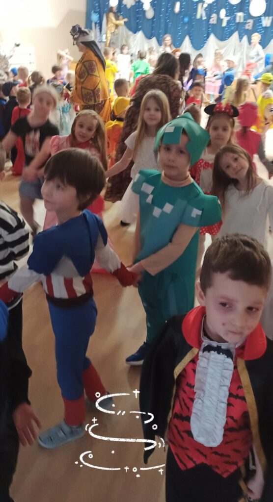 Bal Karnawałowy grupa ''Tygryski''