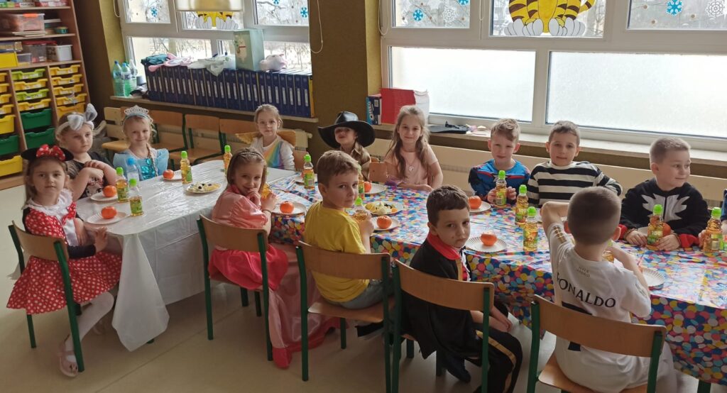 Bal Karnawałowy grupa ''Tygryski''