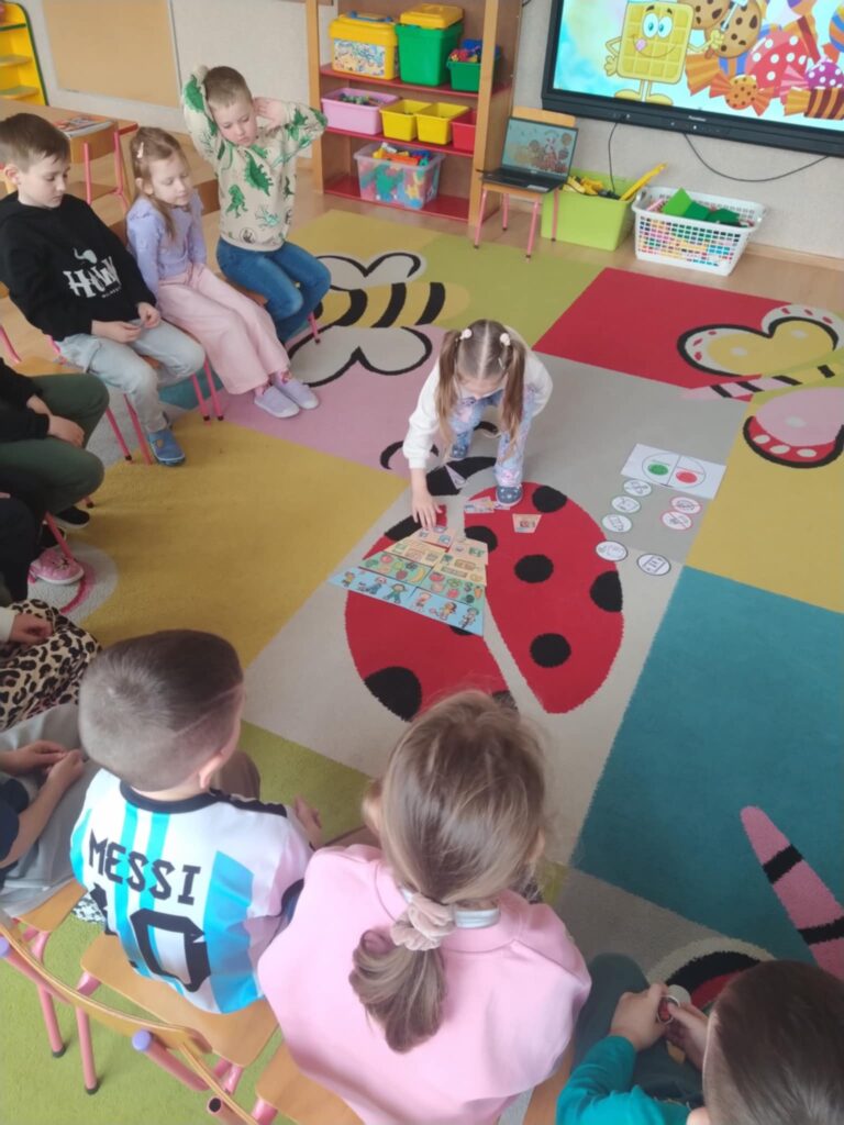 Tydzień zdrowia w grupie ''Motylki''