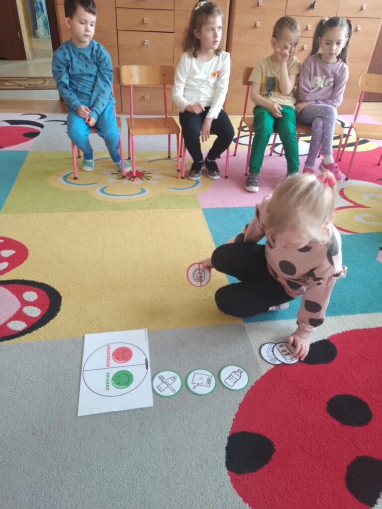 Tydzień zdrowia w grupie ''Motylki''