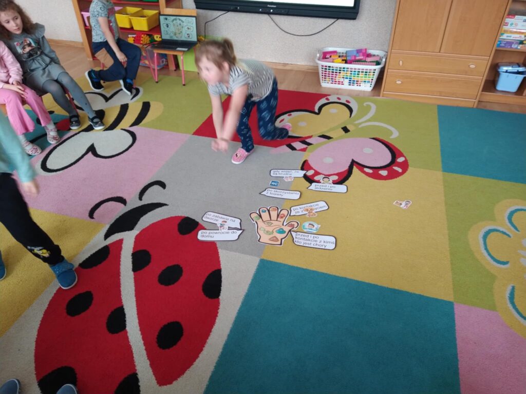 Tydzień zdrowia w grupie ''Motylki''