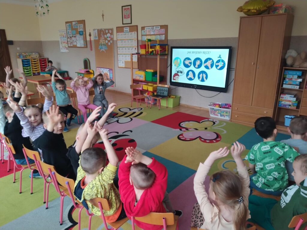 Tydzień zdrowia w grupie ''Motylki''