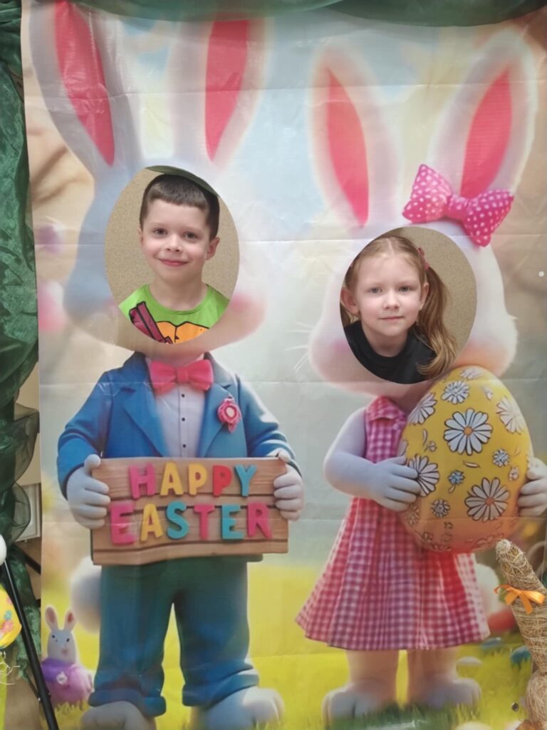 Zdjęcia Wielkanocne w grupie ''Motylki''