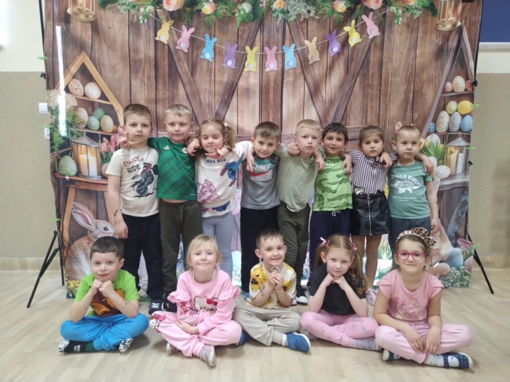Zdjęcia Wielkanocne w grupie ''Motylki''