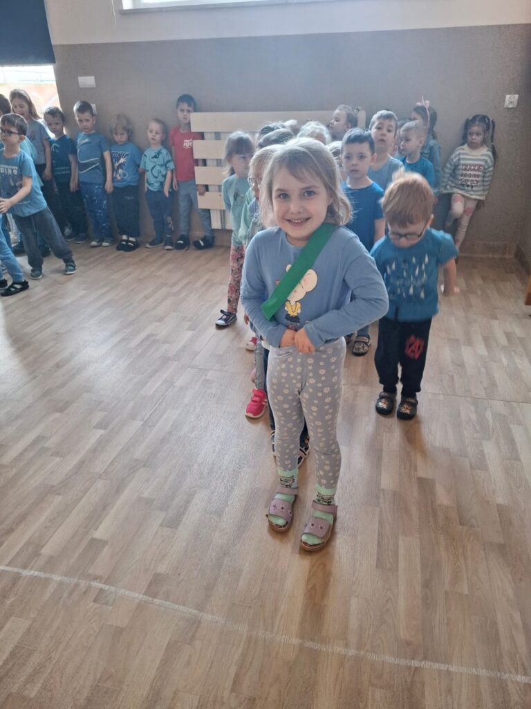 Niebieskie Igrzyska w grupie ''Papużki''