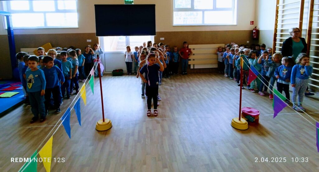Niebieskie Igrzyska w grupie ''Żyrafki''
