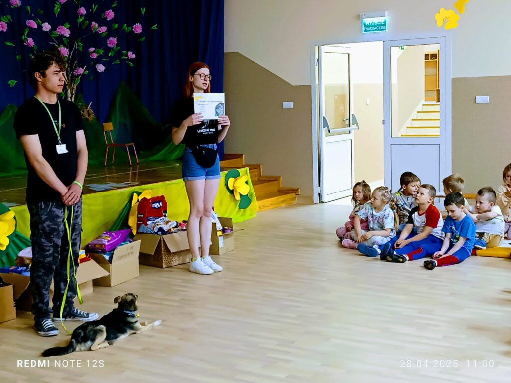 Spotkanie z pracownikami schroniska 