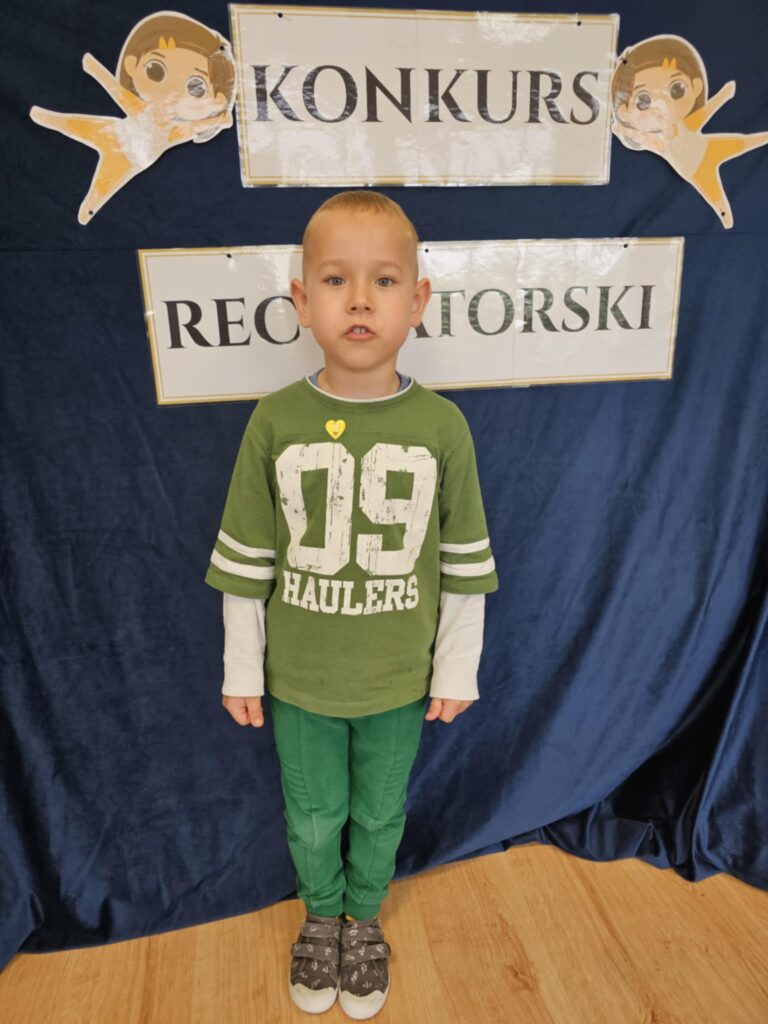 Konkurs recytatorski
''Sport to zdrowie''