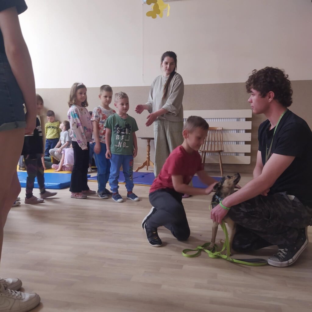 Spotkanie z pracownikami schroniska