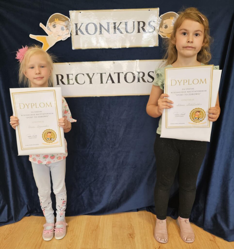 Konkurs recytatorski
''Sport to zdrowie''