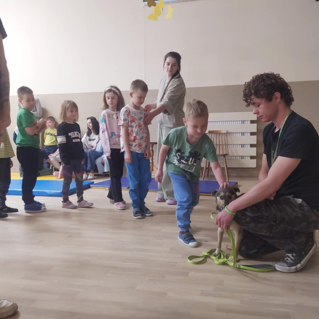 Spotkanie z pracownikami schroniska