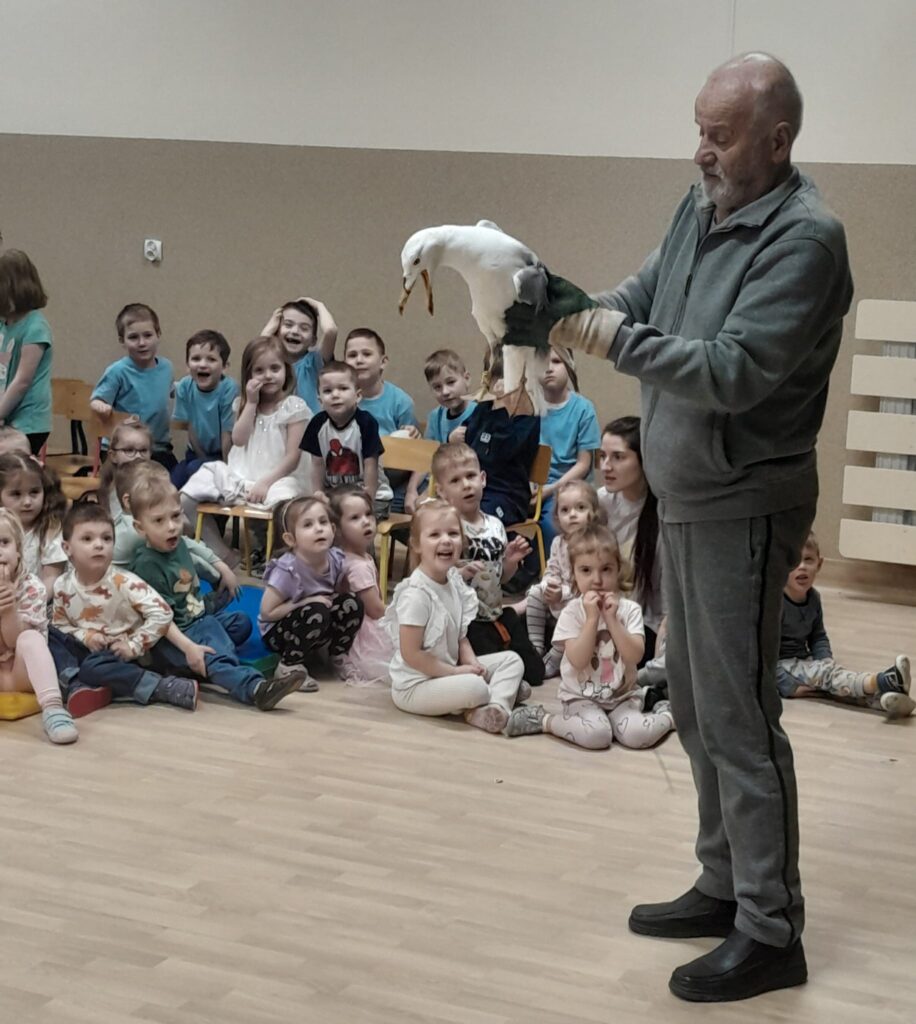 WIZYTA OPIEKUNÓW Z PTASIEGO AZYLU