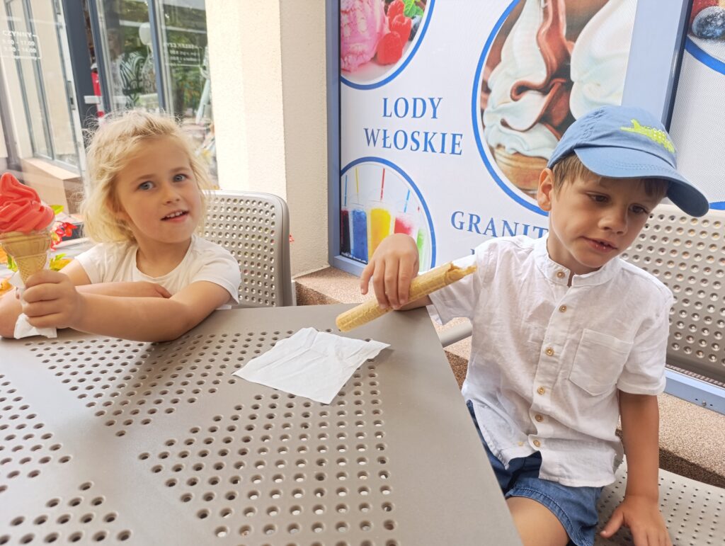 WYJŚCIE NA LODY