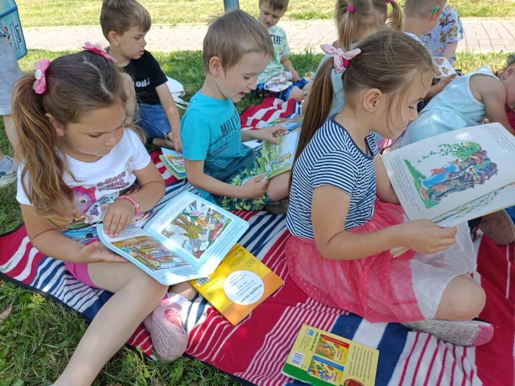 Międzynarodowa akcja ,,Czytanie na Polanie"