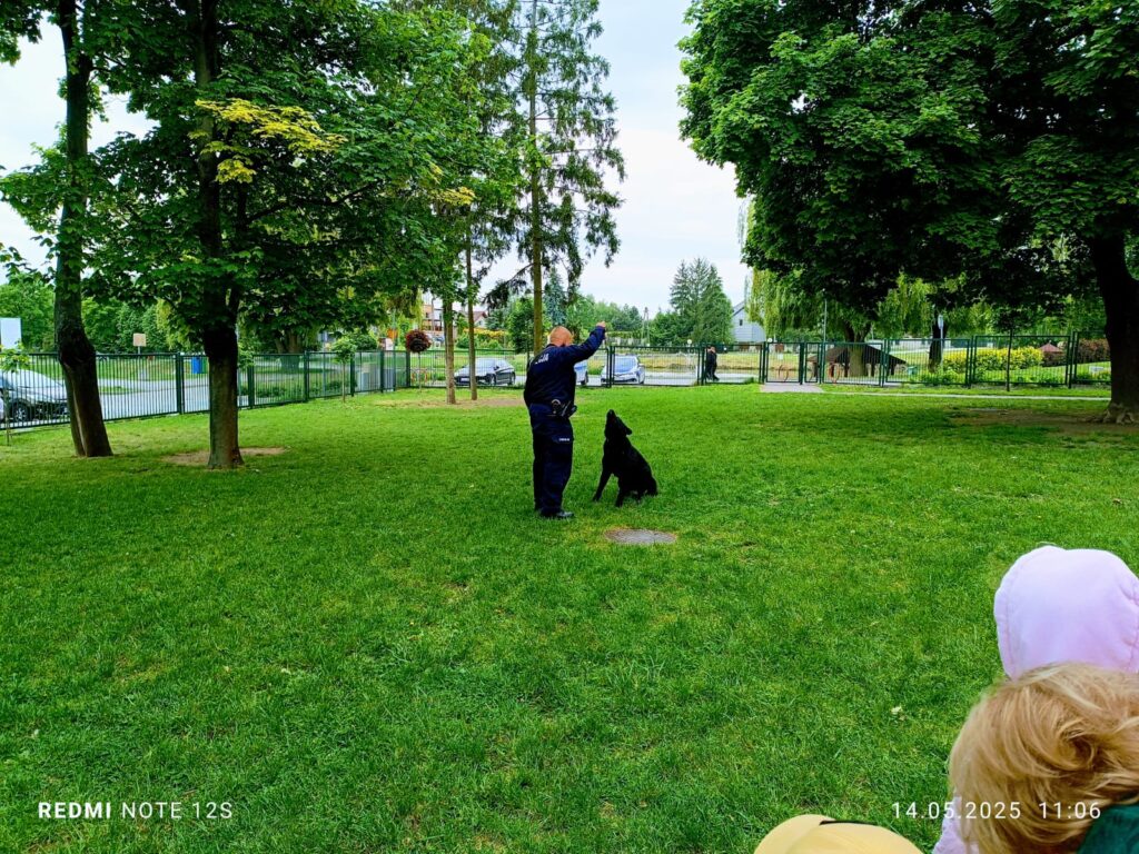 Spotkanie z Policjantem grupa ''Żyrafki''