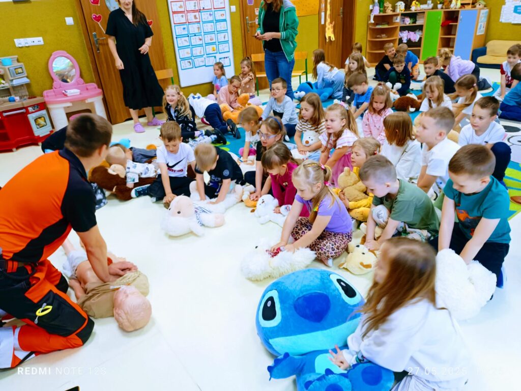 "Lekcja pierwszej pomocy"