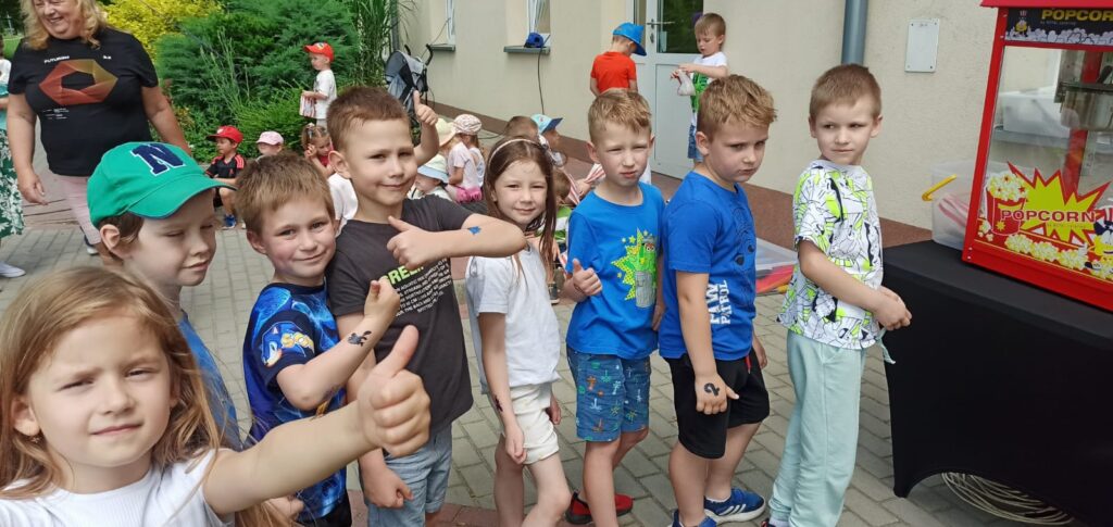 Festyn Dzień Dziecka grupa ''Tygryski''