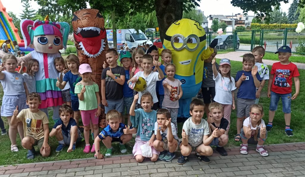 Festyn Dzień Dziecka grupa ''Tygryski''