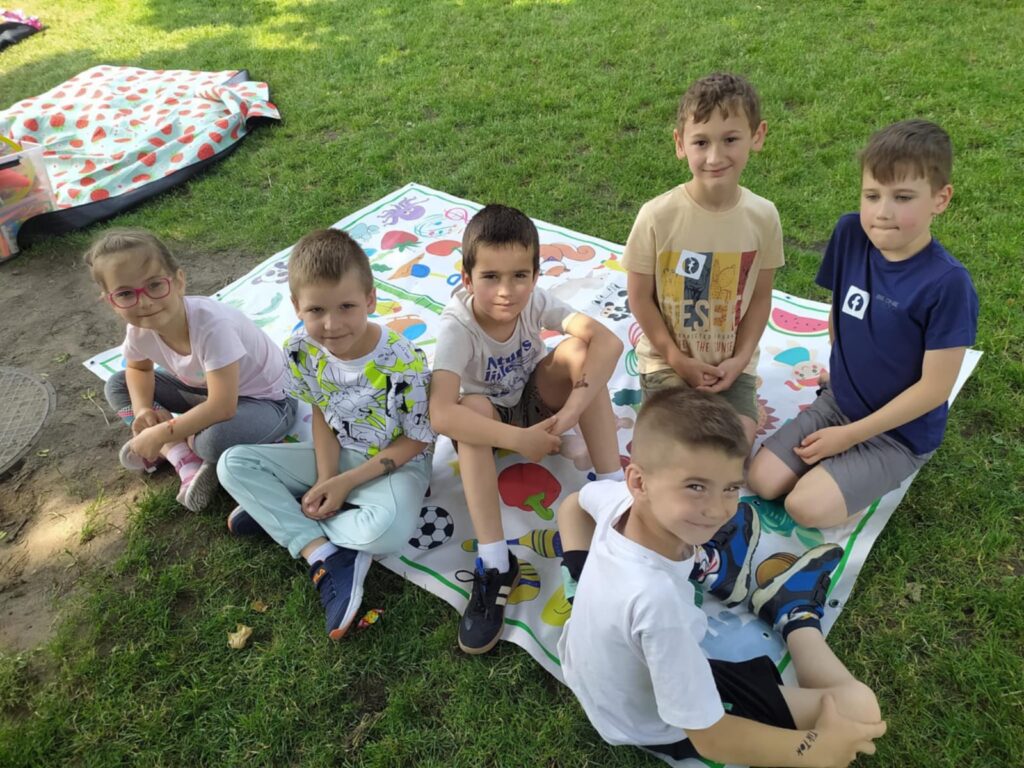 Festyn Dzień Dziecka grupa ''Tygryski''