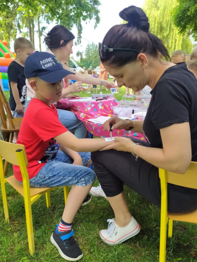 Festyn Dzień Dziecka grupa ''Tygryski''