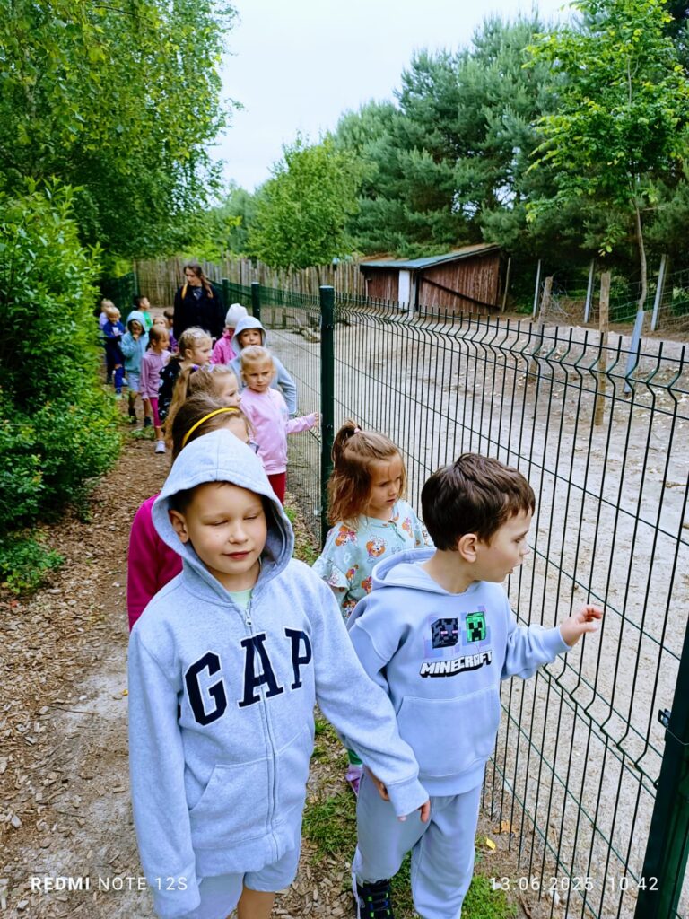 Wycieczka do ZOO ''Leśne zacisze'' grupa "Żyrafki"