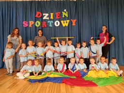 DZIEŃ SPORTOWY - GRUPA ŻYRAFKI