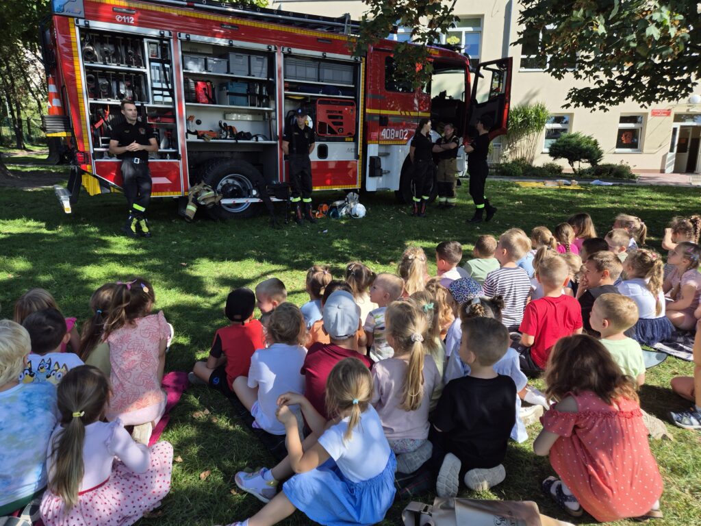 Strażacy w przedszkolu