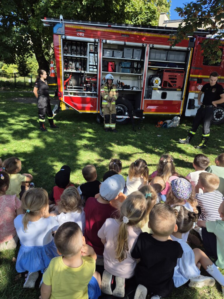 Strażacy w przedszkolu