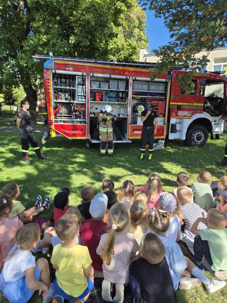 Strażacy w przedszkolu