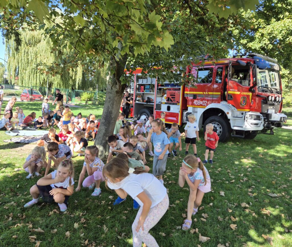 Strażacy w przedszkolu