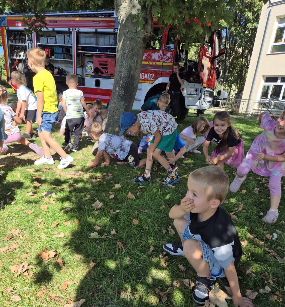 Strażacy w przedszkolu