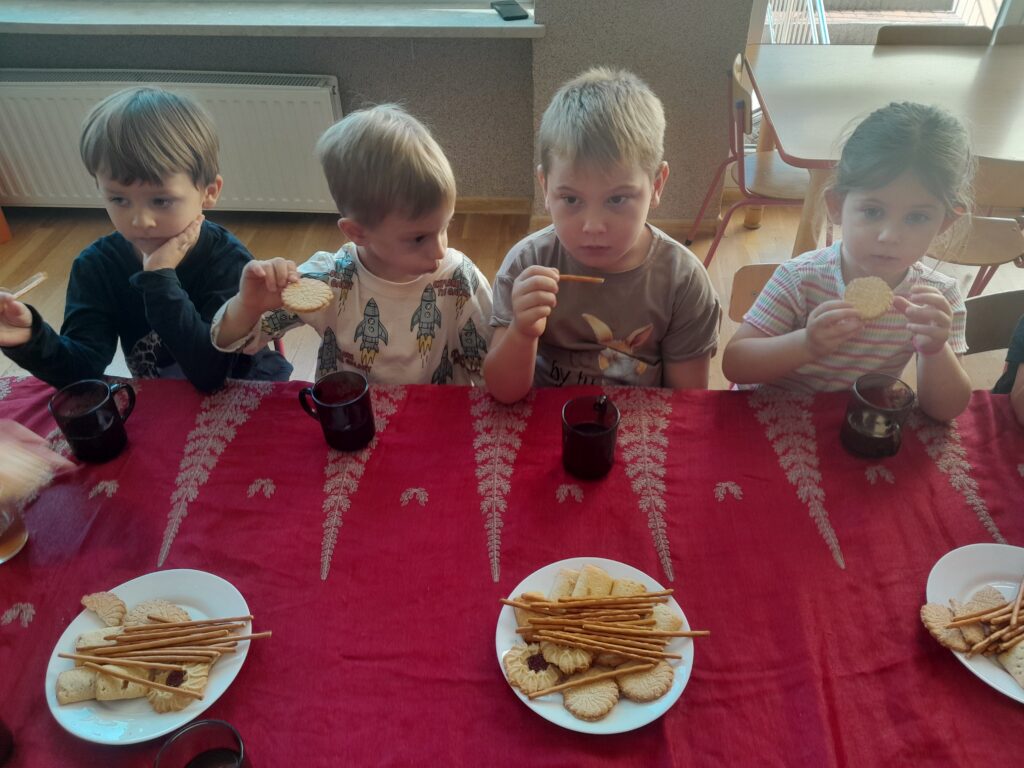 Ciasteczko przy herbatce