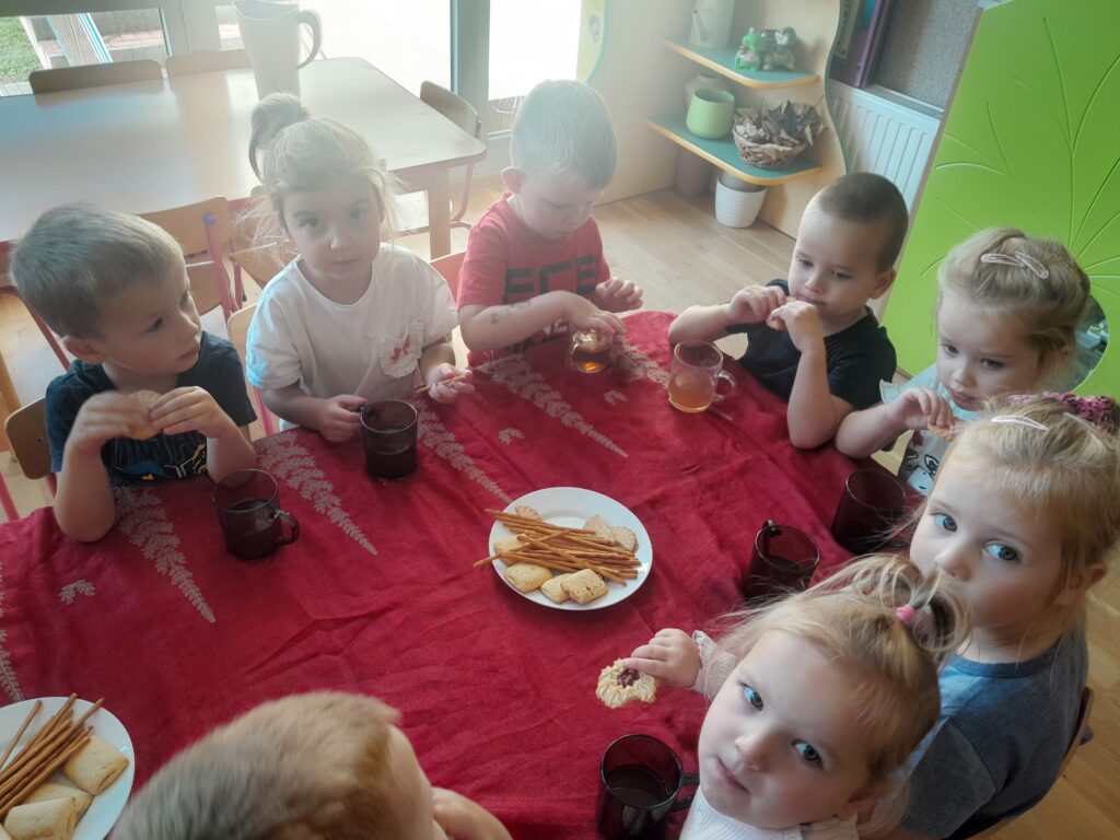 Ciasteczko przy herbatce