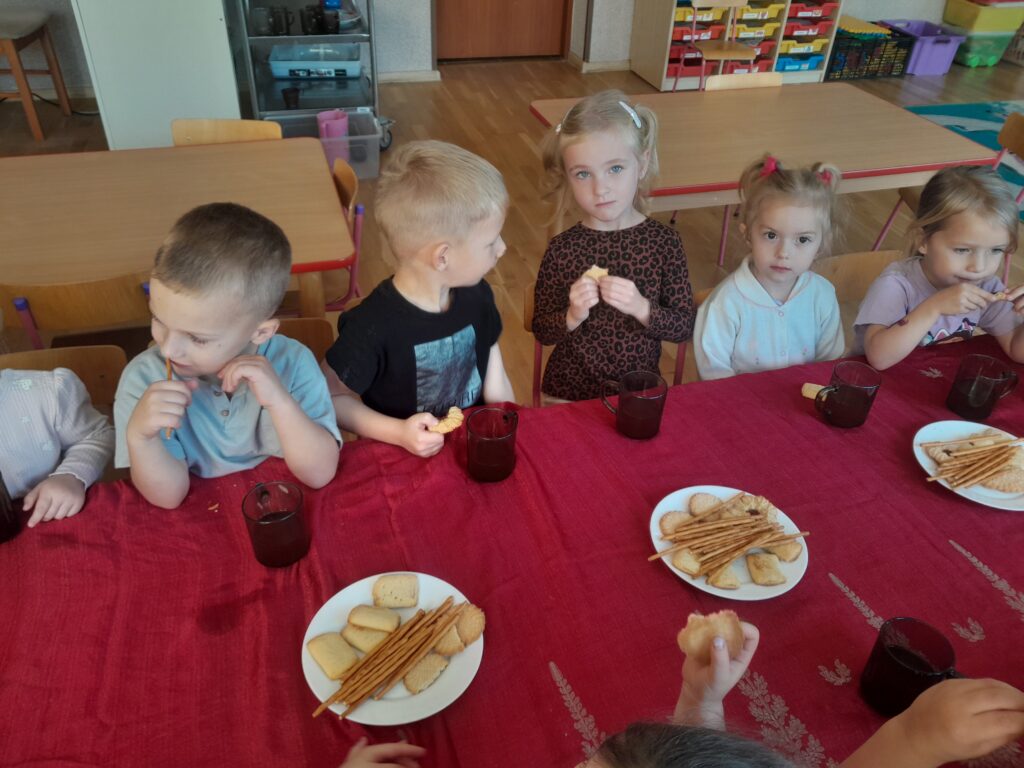 Ciasteczko przy herbatce
