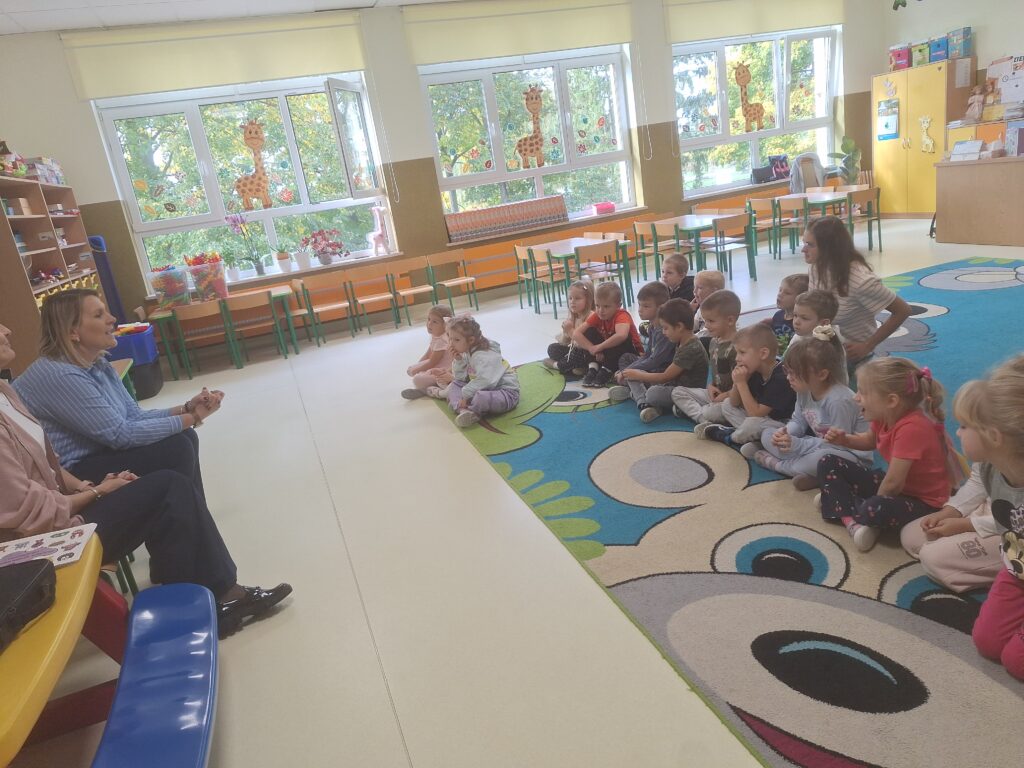 WIZYTA PAŃ Z SANAPIDU - GRUPA ŻYRAFKI